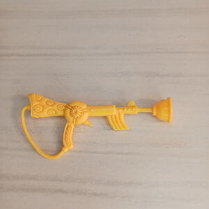 VTG 1991 TMNT Teenage Mutant Ninja Turtles Raphael Raph Yellow Plunger Gun